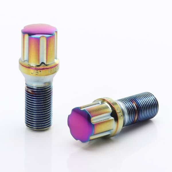 JR Neochrome screws JB1-1415H27N M14x1.5x27 JB1 Hex 20mm Conical 60° 20 pcs + Key