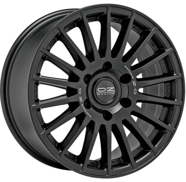 OZ Racing Rally Desert Matt Black Silver Lettering 6H 8x18 6x139.7 ET45 CB95,1