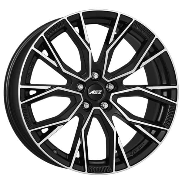 AEZ Toronto dark Black/polished 8x19 5x108 ET42 CB63,4