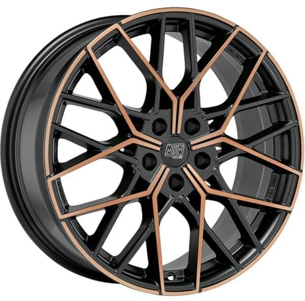 MSW 74 Matt Black Copper Fp 8,5x20 5x112 ET40 CB73,1