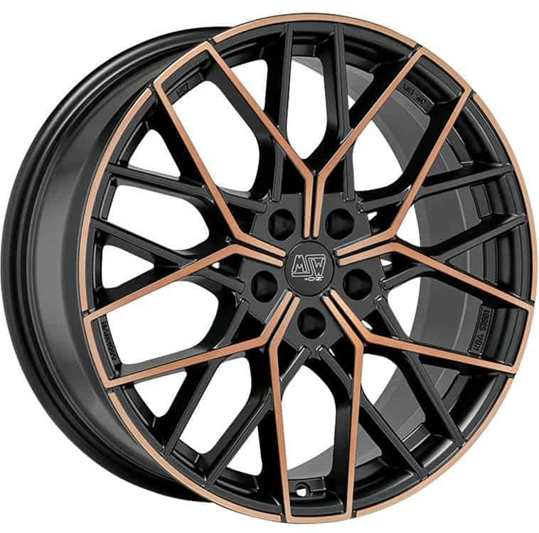 MSW 74 Matt Black Copper Fp 8,5x20 5x112 ET40 CB73,1