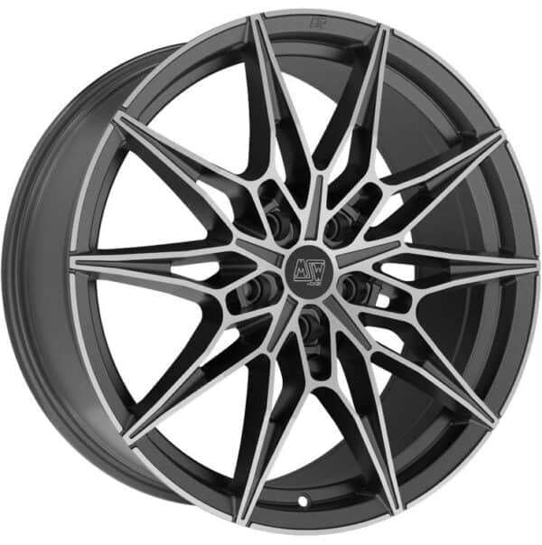 MSW 75 Matt Gun Metal Full Polished (Mgmfp) 8,5x20 5x112 ET20 CB73,1