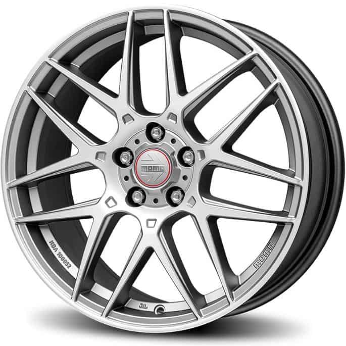 Momo Competizione Titan-Silver Polished 8x18 5x114.3 ET40 CB72,3