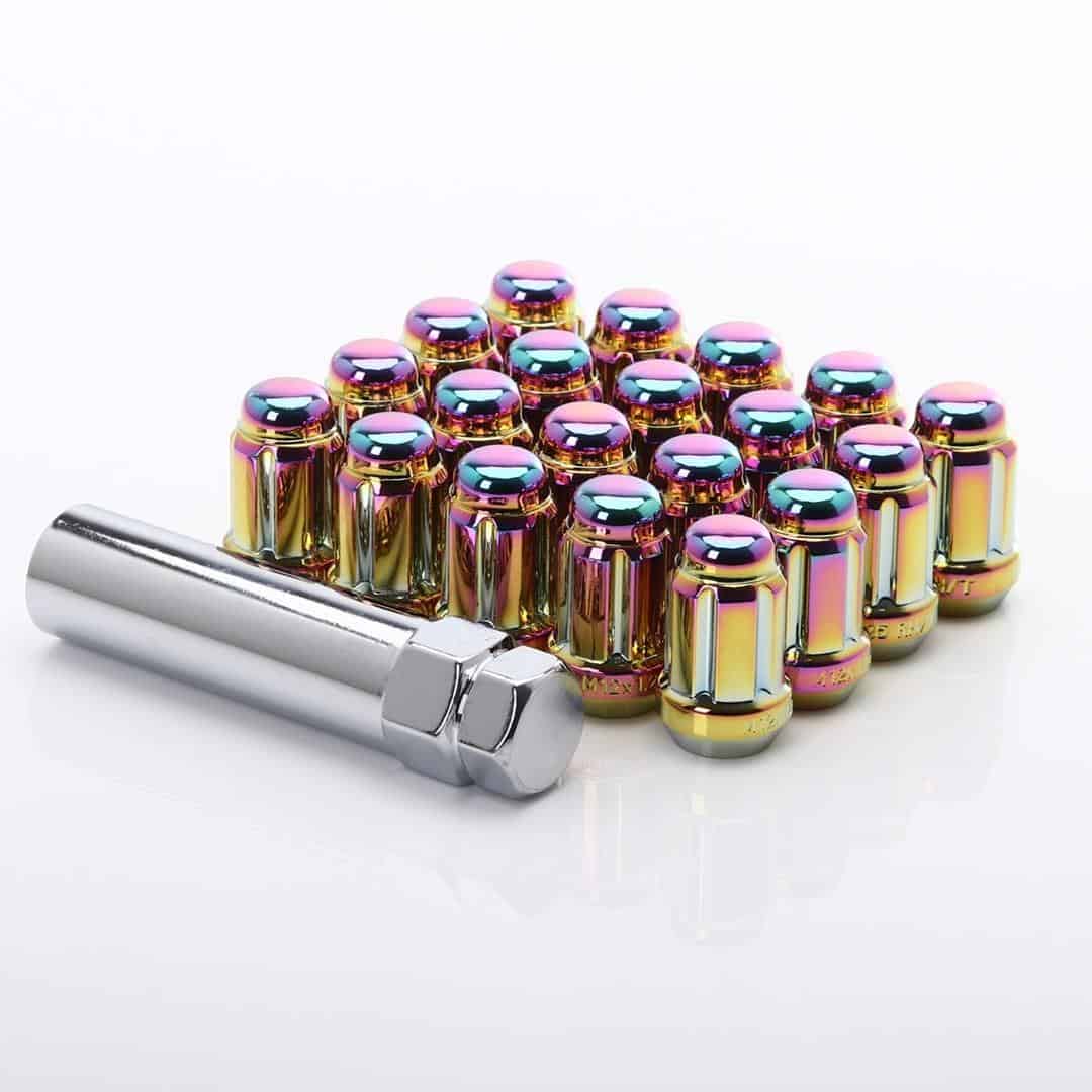 JR Uzgrieznis Forged Steel Neochrome M12x1.5x35 JN2 20mm 60° 20 gab + uzgriežņu atslēga