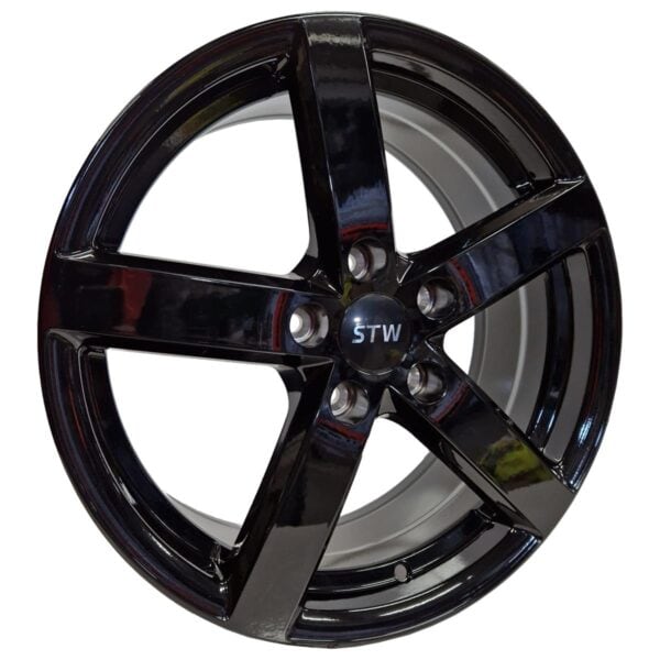 STW City Gloss Black 7x17 5x114.3 ET50 CB67,1