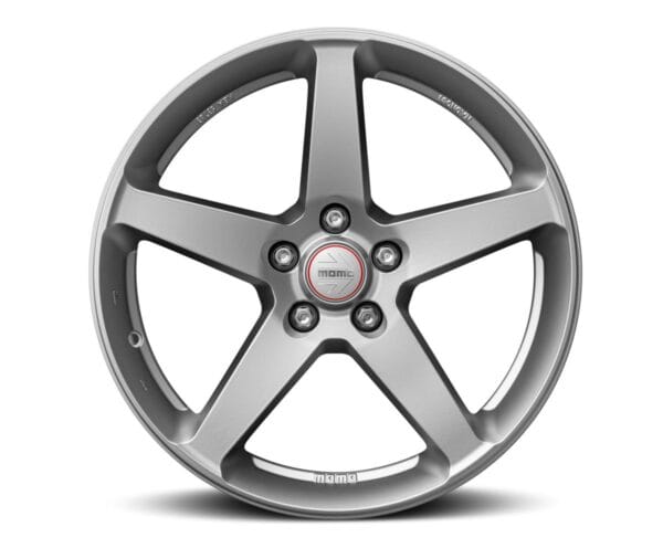 Momo Five Titan-Silver 8,5x19 5x120 ET35 CB72,6