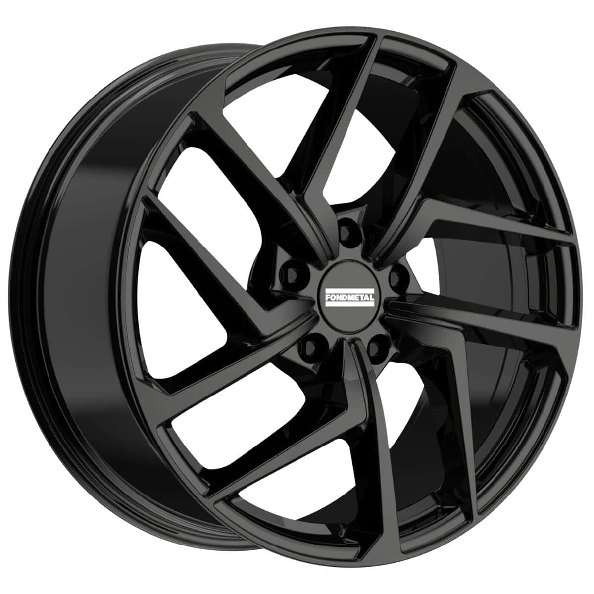 Fondmetal Taara Glossy Black 10x22 5x112 ET31 CB66,6