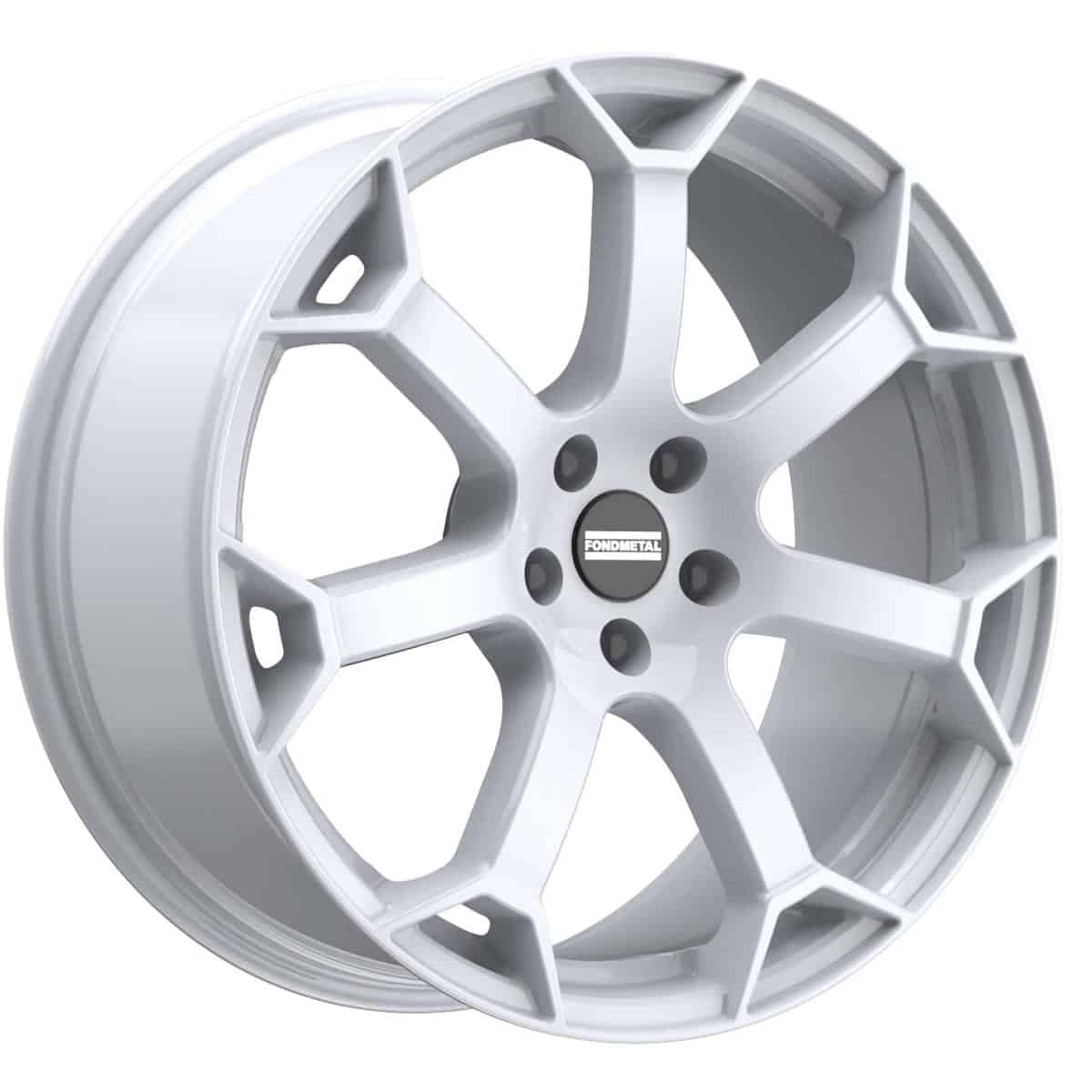 Fondmetal Zephyrus Glossy White 8,5x19 5x112 ET45 CB66,6