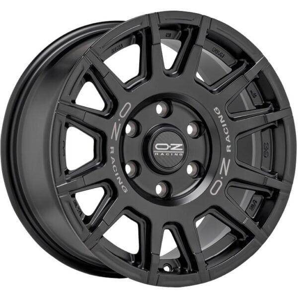 OZ Racing Rally Legend Matt Black + Dark Lettering 8x17 6x120 ET35 CB74,5