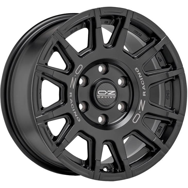 OZ Racing Rally Legend Matt Black + Dark Lettering 8x17 6x120 ET35 CB74,5