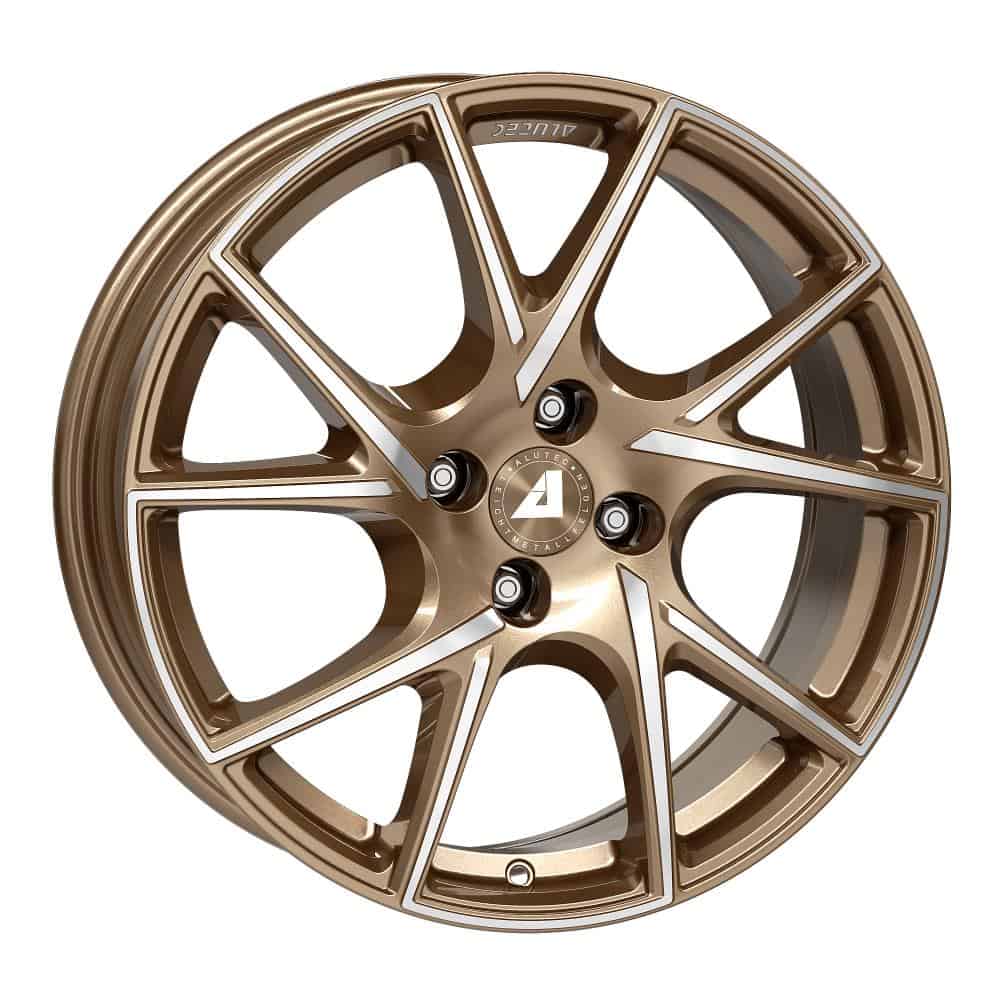Alutec ADX.01 metallic-bronze frontpolished 7x17 4x108 ET18 CB65,1