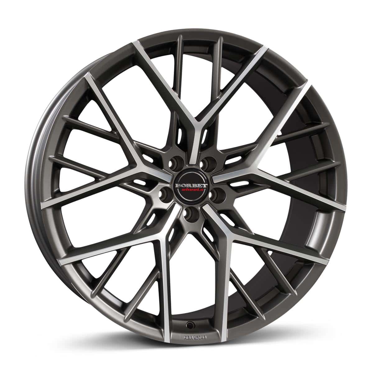 Borbet BY titan polished matt 8x18 5x108 ET45 CB72,6