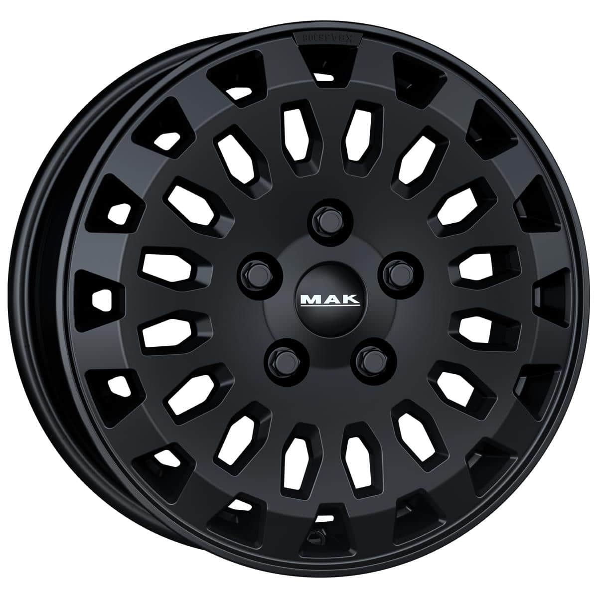 MAK Overland Matt Black 6.5x16 5x108 ET46 CB65.1