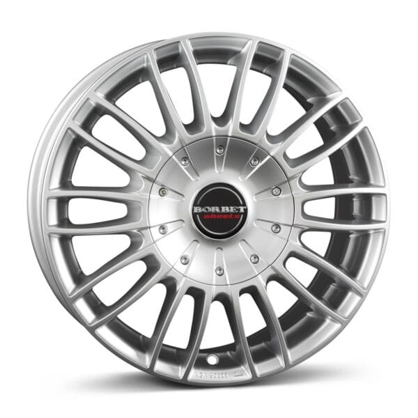 Borbet CW3 sterling silver 7,5x17 6x120 ET45 CB74,5