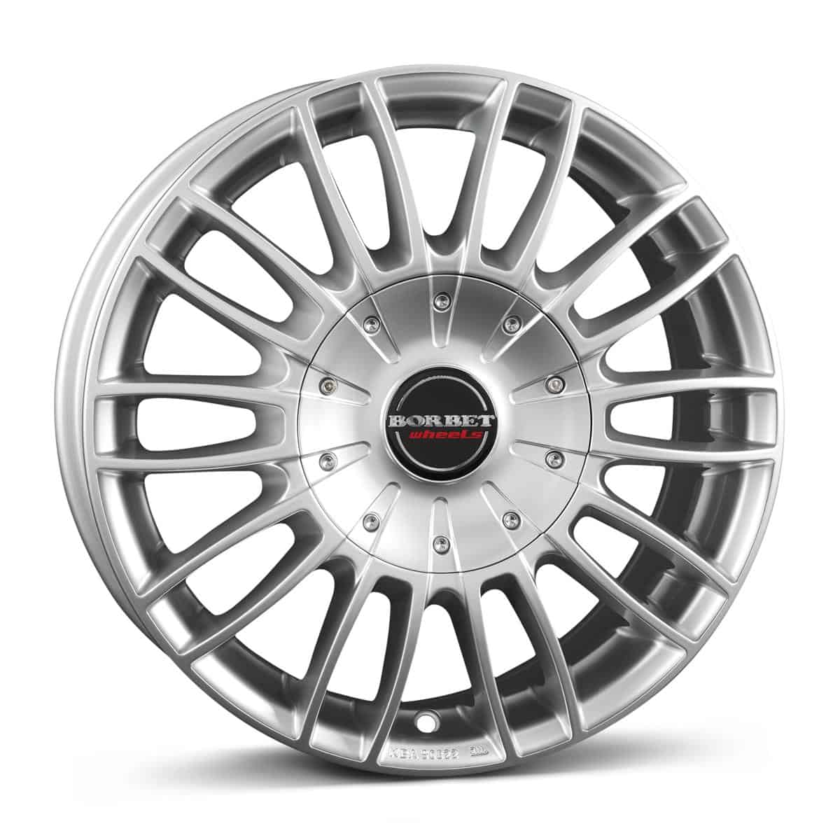 Borbet CW3 sterling silver 7,5x17 6x120 ET45 CB74,5