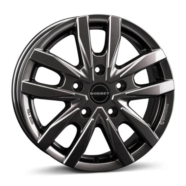 Borbet CW5 mistral anthracite glossy 6,5x16 5x130 ET66 CB89,1