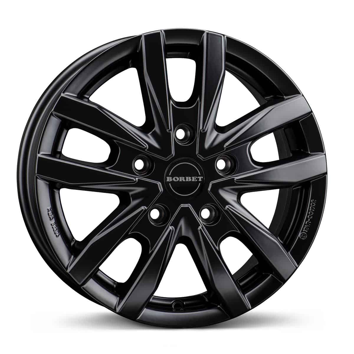 Borbet CW5 Black matt 6,5x16 5x120 ET60 CB65,1