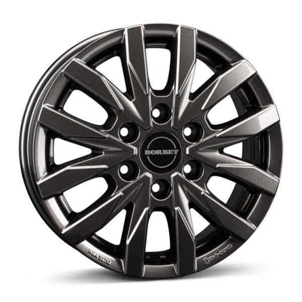 Borbet CW6 mistral anthracite glossy 6,5x16 6x130 ET62 CB84,1
