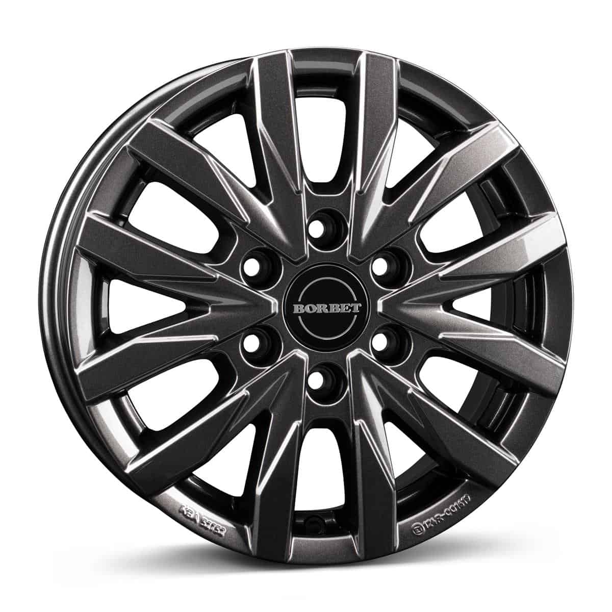 Borbet CW6 mistral anthracite glossy 6,5x16 6x130 ET62 CB84,1