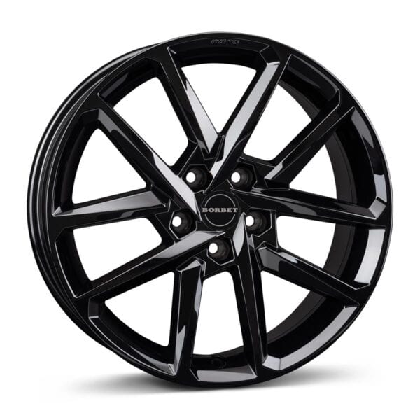 Borbet N black glossy 6,5x16 4x100 ET43 CB64,1