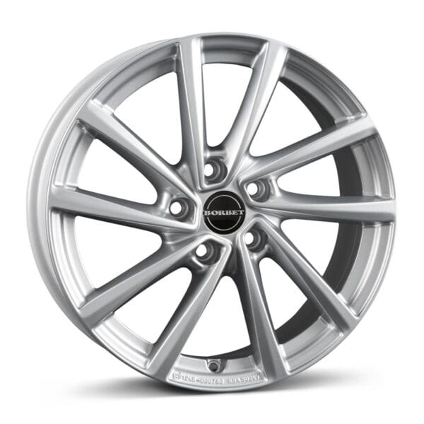Borbet V Crystal Silver 7x19 5x108 ET47 CB63,4