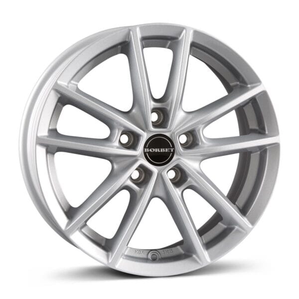 Borbet W Crystal Silver 6x15 5x114.3 ET43 CB72,6