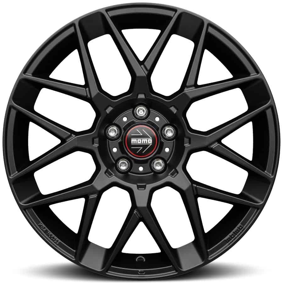 Momo Revenge 2.0 Matt Black 8x18 5x112 ET45 CB72,3