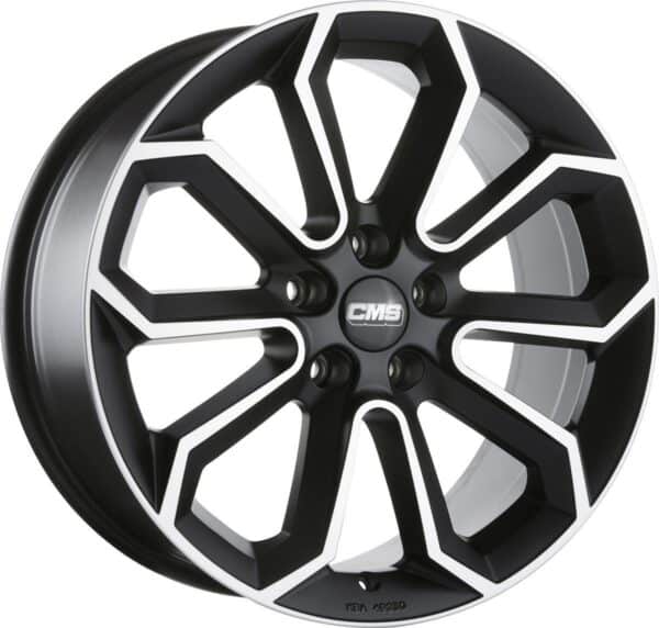CMS C20 Diamond Black Matt 8x18 5x112 ET35 CB66,6