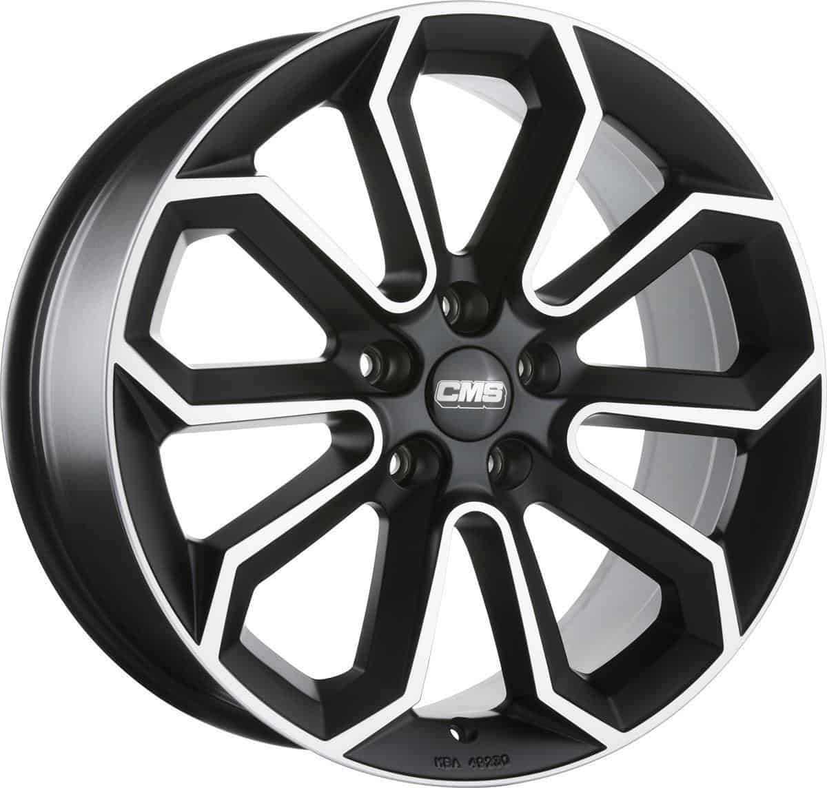 CMS C20 Diamond Black Matt 8x18 5x112 ET35 CB66,6