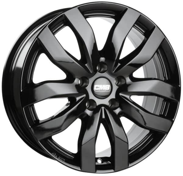 CMS C22 Complete Black Gloss 6x15 5x100 ET45 CB54,1