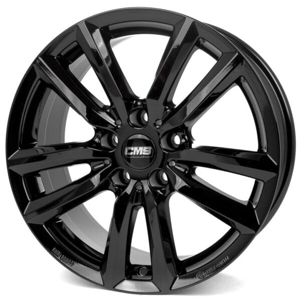 CMS C27 Complete Black Gloss 7x16 5x114.3 ET40 CB60,1