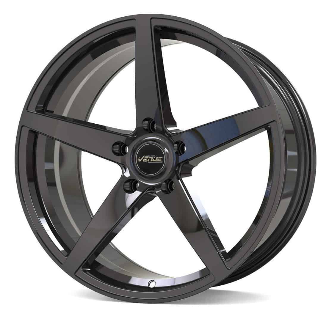 Venue Evo5 Gloss Black 10,5x20 5x112 ET35 CB66.6