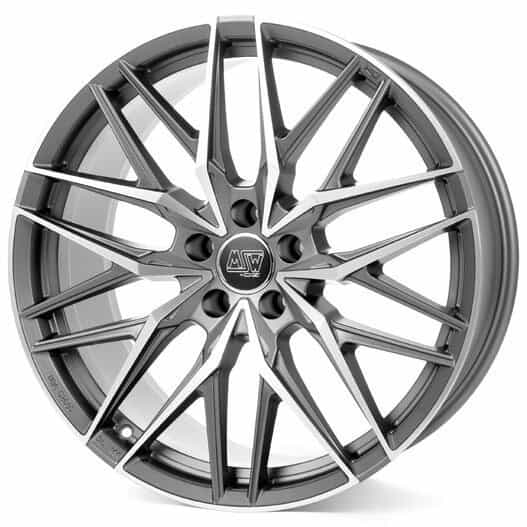 MSW 50 Matt Gun Metal Full Polished (Mgmfp) 10x22 5x130 ET20 CB71,6