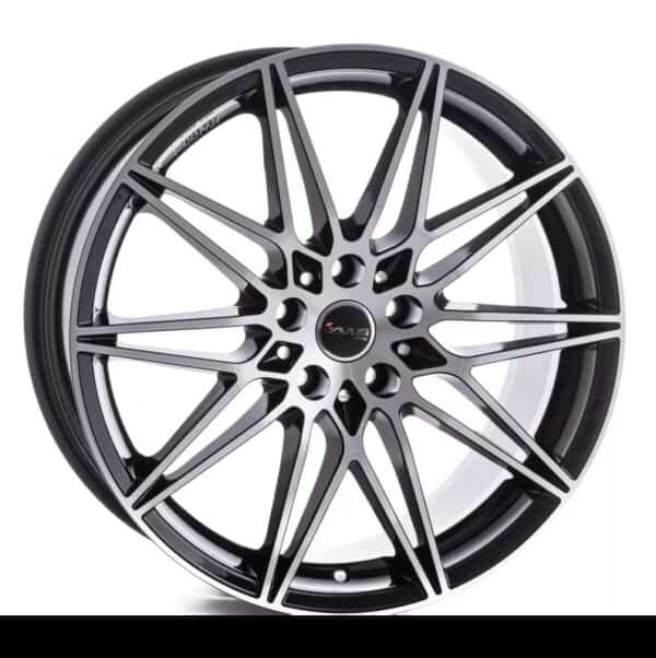 Avus AC-MB5 Black Polished 9,5x20 5x120 ET45 CB72.6