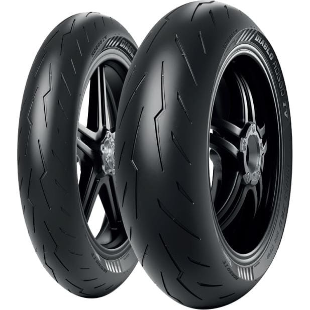 200/55ZR17 Pirelli DIABLO ROSSO IV 78W TL SPORT TOURING &amp; TRACK Rear