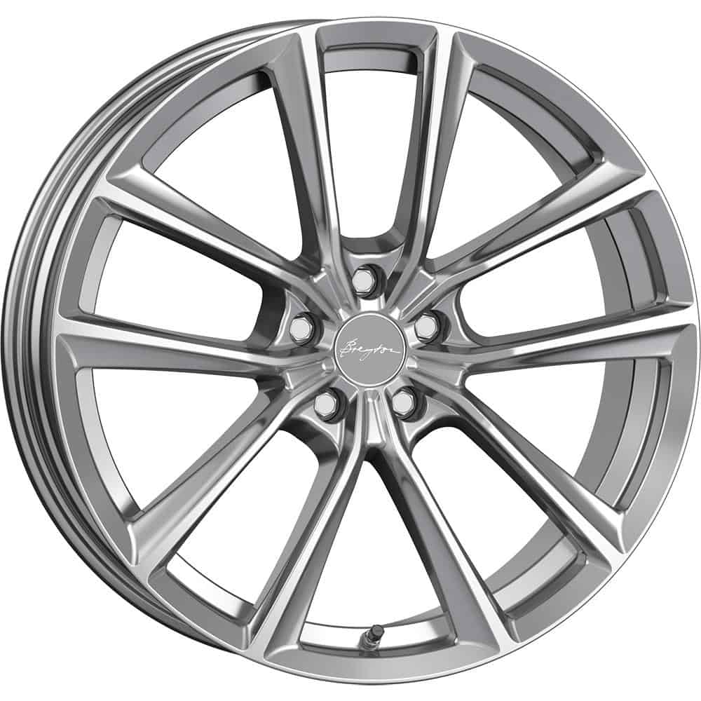 Breyton BR-I Standard Silver 7x18 5x112 ET22 CB66.6