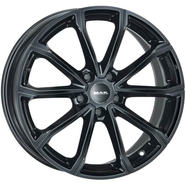 MAK Davinci Gloss Black 6x16 5x100 ET35 CB57.1