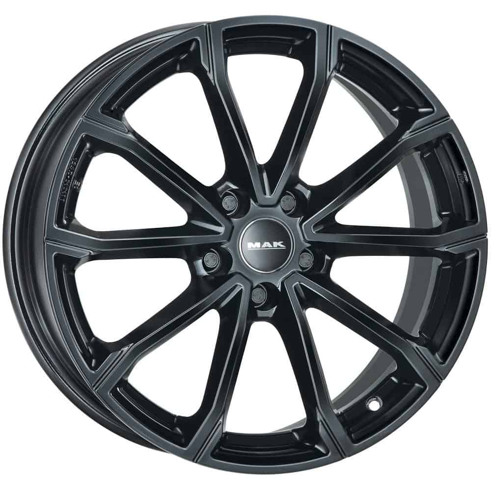 MAK Davinci Gloss Black 6x16 5x100 ET35 CB57.1