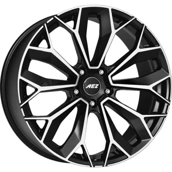 AEZ Leipzig dark Black/polished 9x20 5x112 ET43 CB70.1