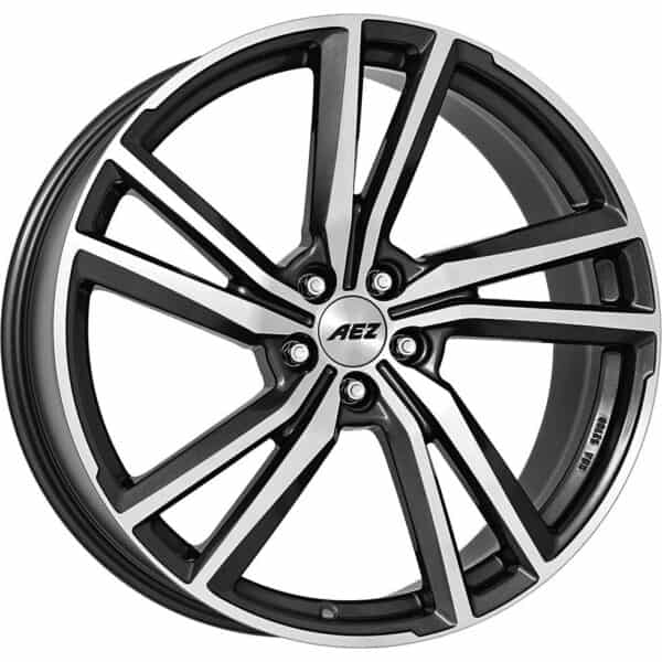 AEZ North dark Gunmetal/polished 8x18 5x108 ET42 CB63,4