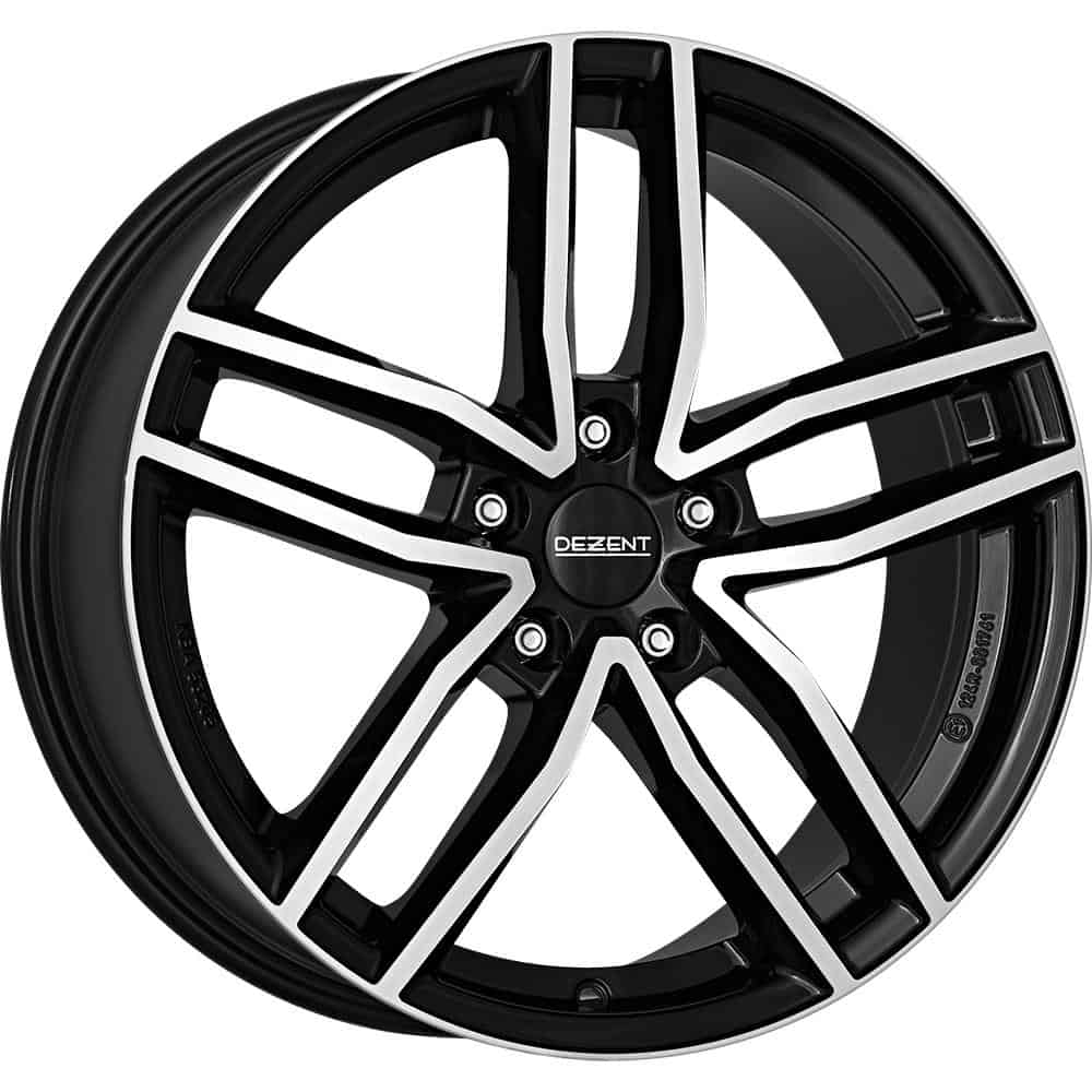 Dezent TR dark Black/polished 7x17 5x100 ET35 CB57,1