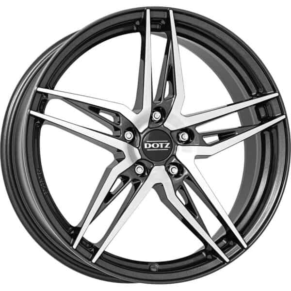 Dotz Interlagos dark Gunmetal/polished 7,5x18 5x100 ET51 CB57,1
