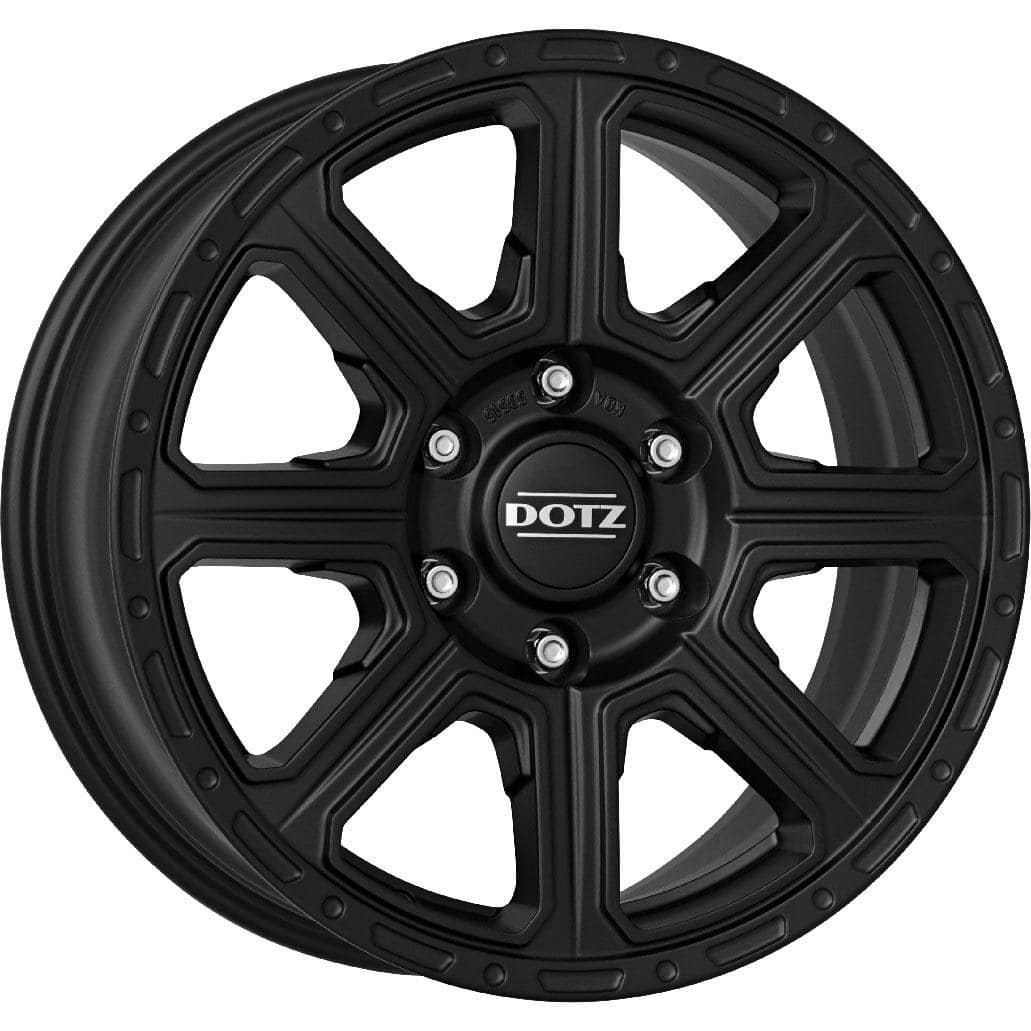 Dotz Kalahari Black matt 8x18 6x139.7 ET20 CB106,1