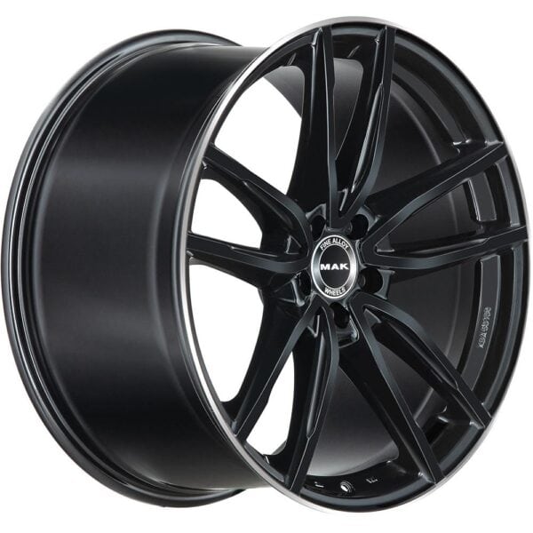 MAK Evo-D Gloss Black Mirror Ring 9,5x20 5x112 ET45 CB66,6