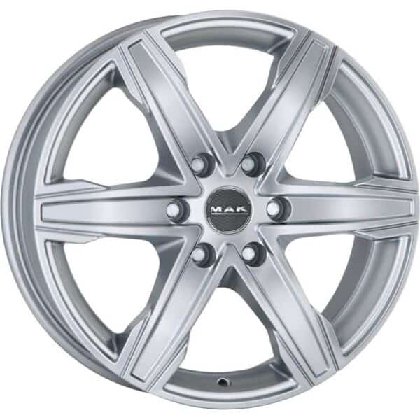MAK King 6 Silver 8x18 6x130 ET54 CB84.1