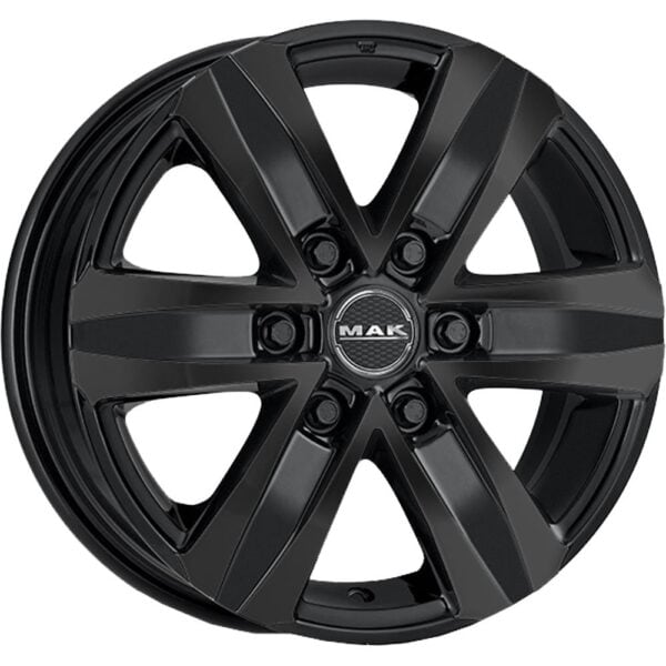 MAK Stone 6 Gloss Black 8x18 6x139.7 ET15 CB106,1