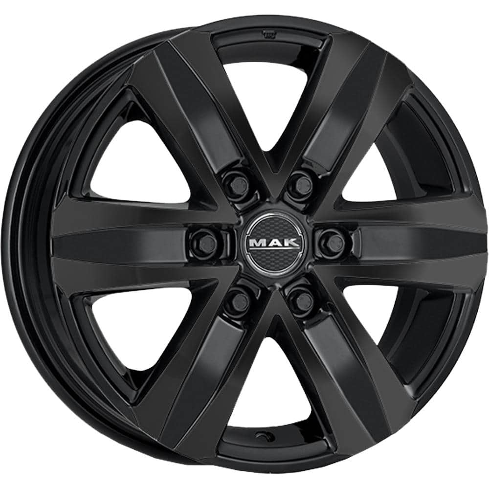 MAK Stone 6 Gloss Black 8x18 6x139.7 ET15 CB106,1