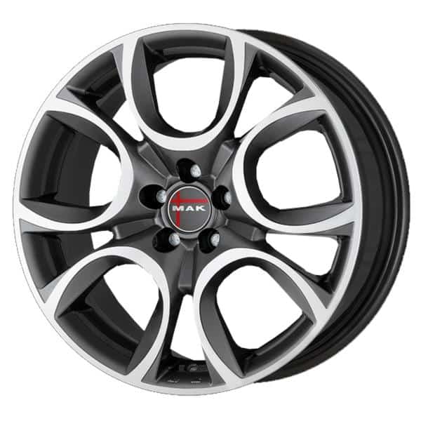 MAK Torino W Gun Met-Mirror Face 6,5x16 4x108 ET32 CB65,1