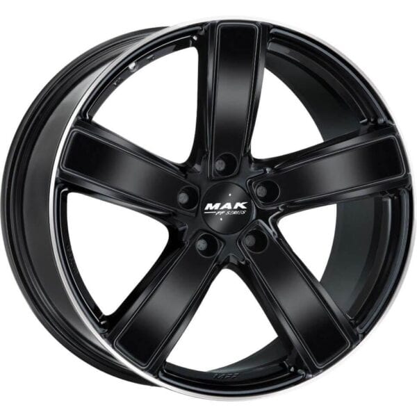 MAK Turismo-D-FF Gloss Black Mirror Ring 10,5x20 5x130 ET64 CB71.6