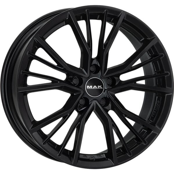 MAK Union Gloss Black 10x22 5x112 ET26 CB66.6